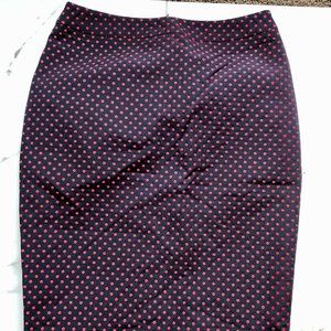 Jacobs polka dot pencil skirt